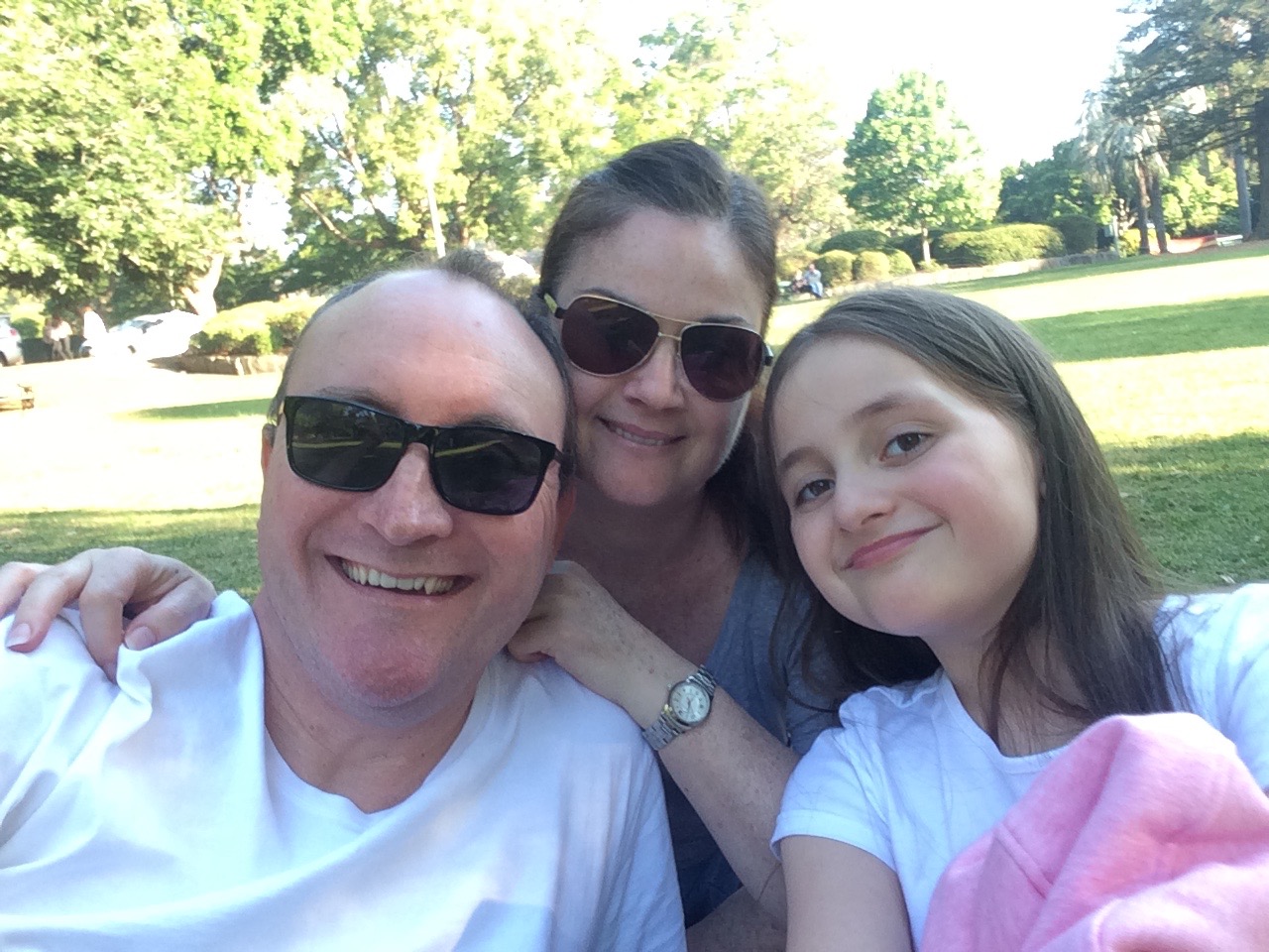 Andrew, Michelle and Annabelle